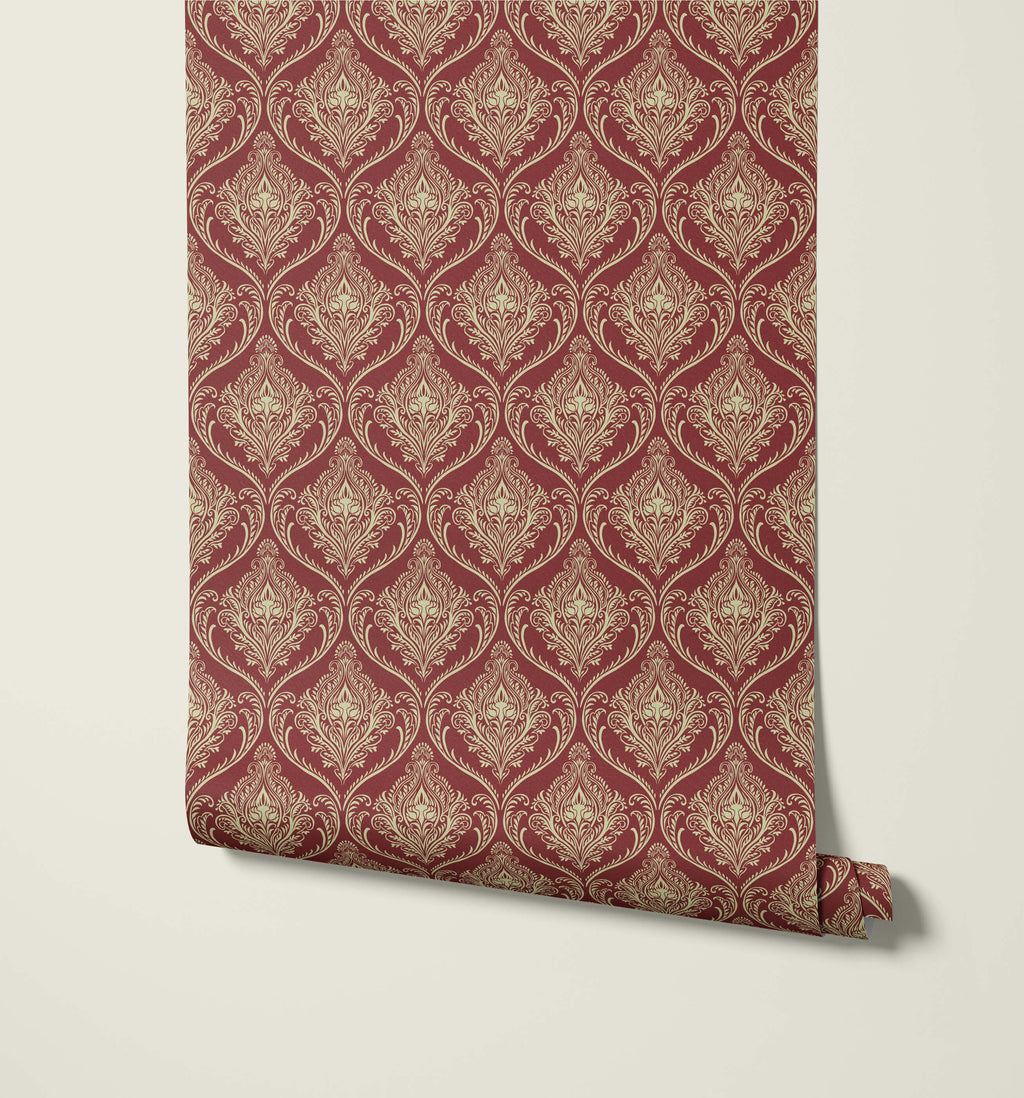 Classic Damask Wallpaper