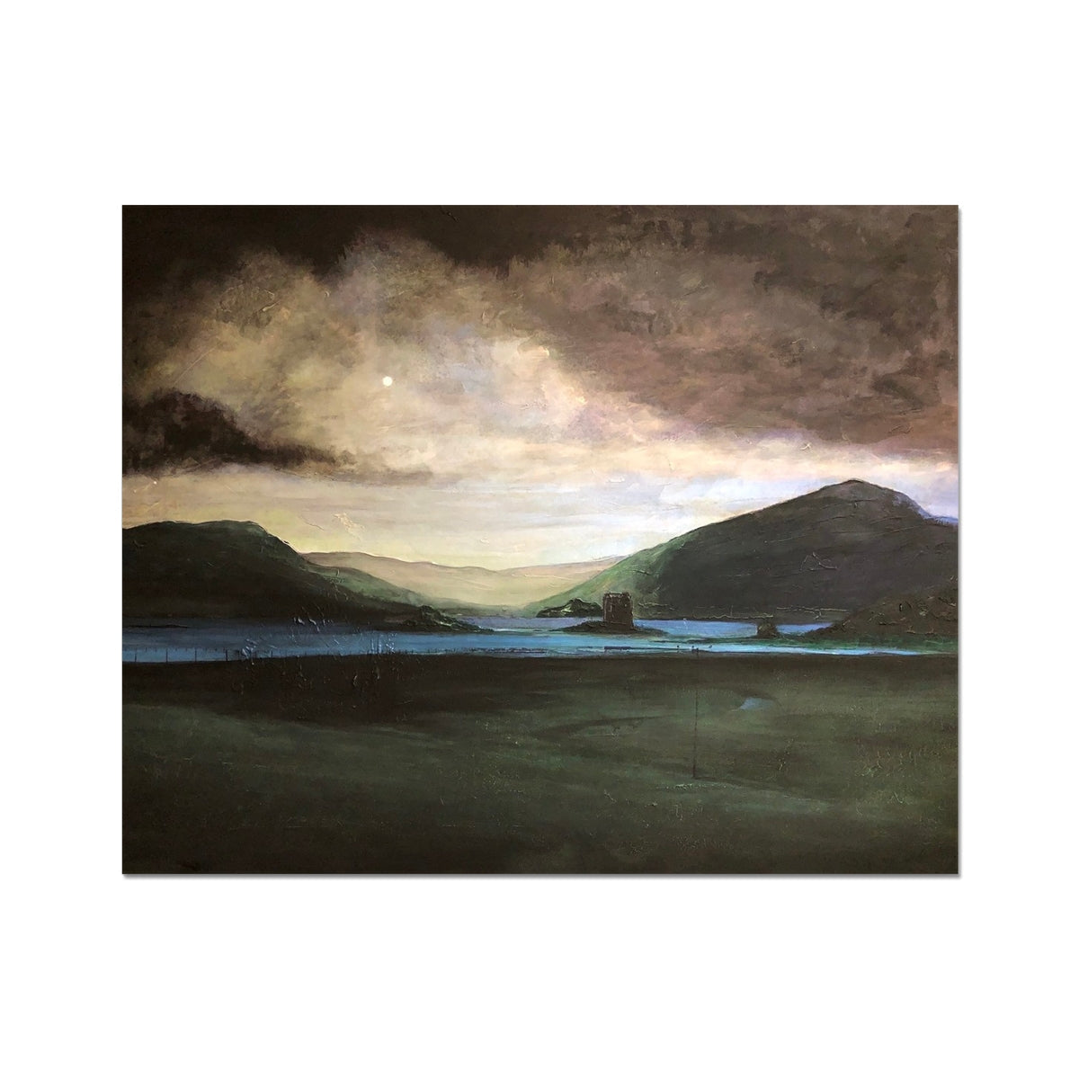 A Brooding Castle Stalker Artist Proof Collector Print, Hand-Signed and One of a Kind