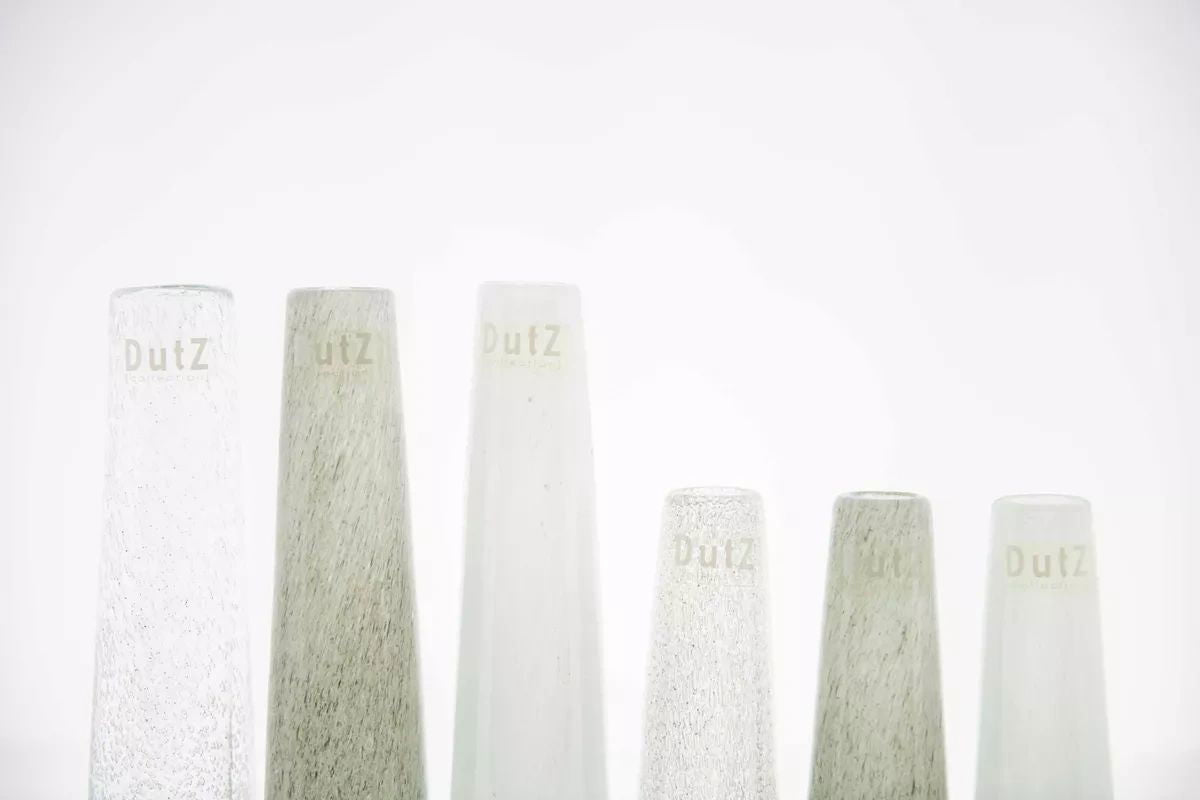 Grey Solifleur Bud Vase Mouthblown Glass