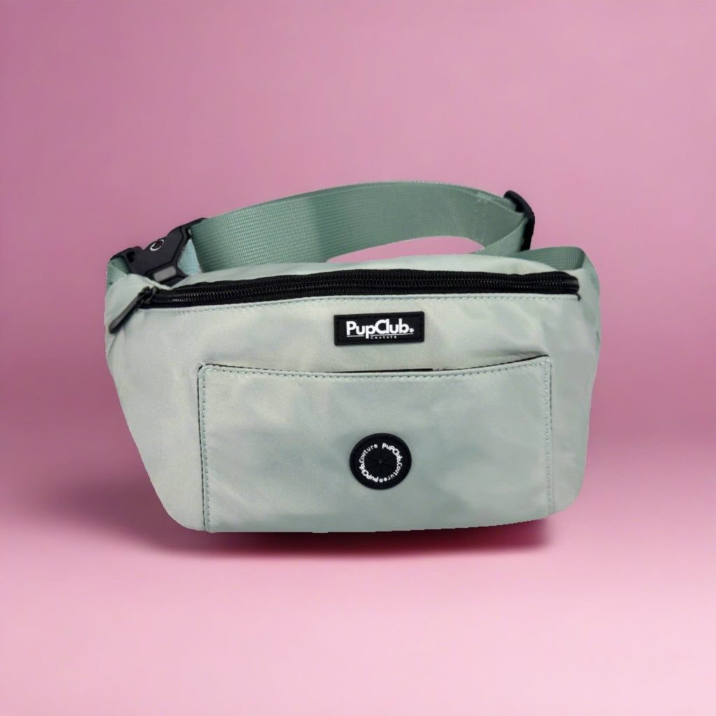 Sage Green Dog Walking Bum Bag