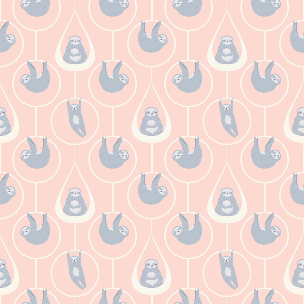 Sloth Wallpaper for Kids Rooms