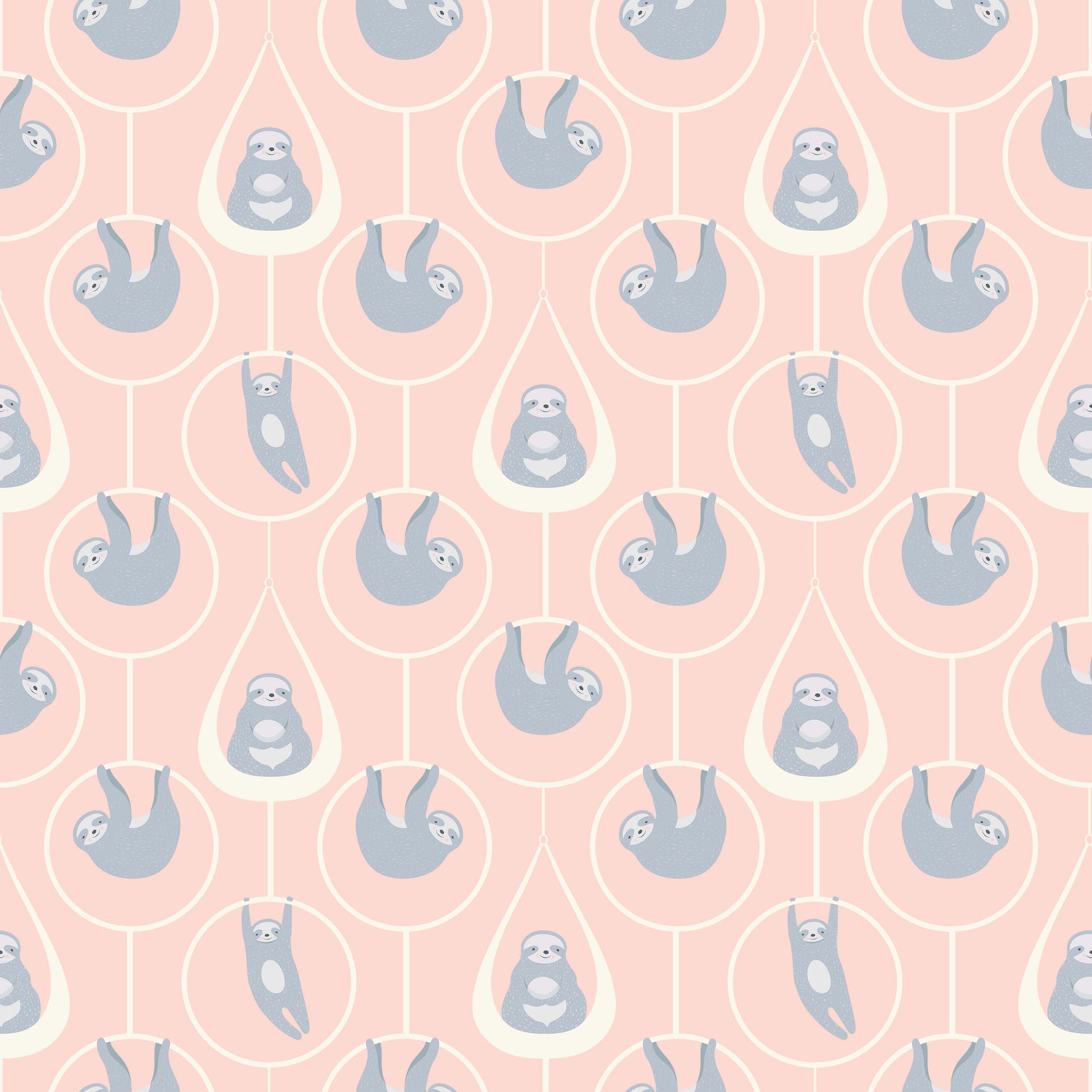 Sloth Wallpaper for Kids Rooms