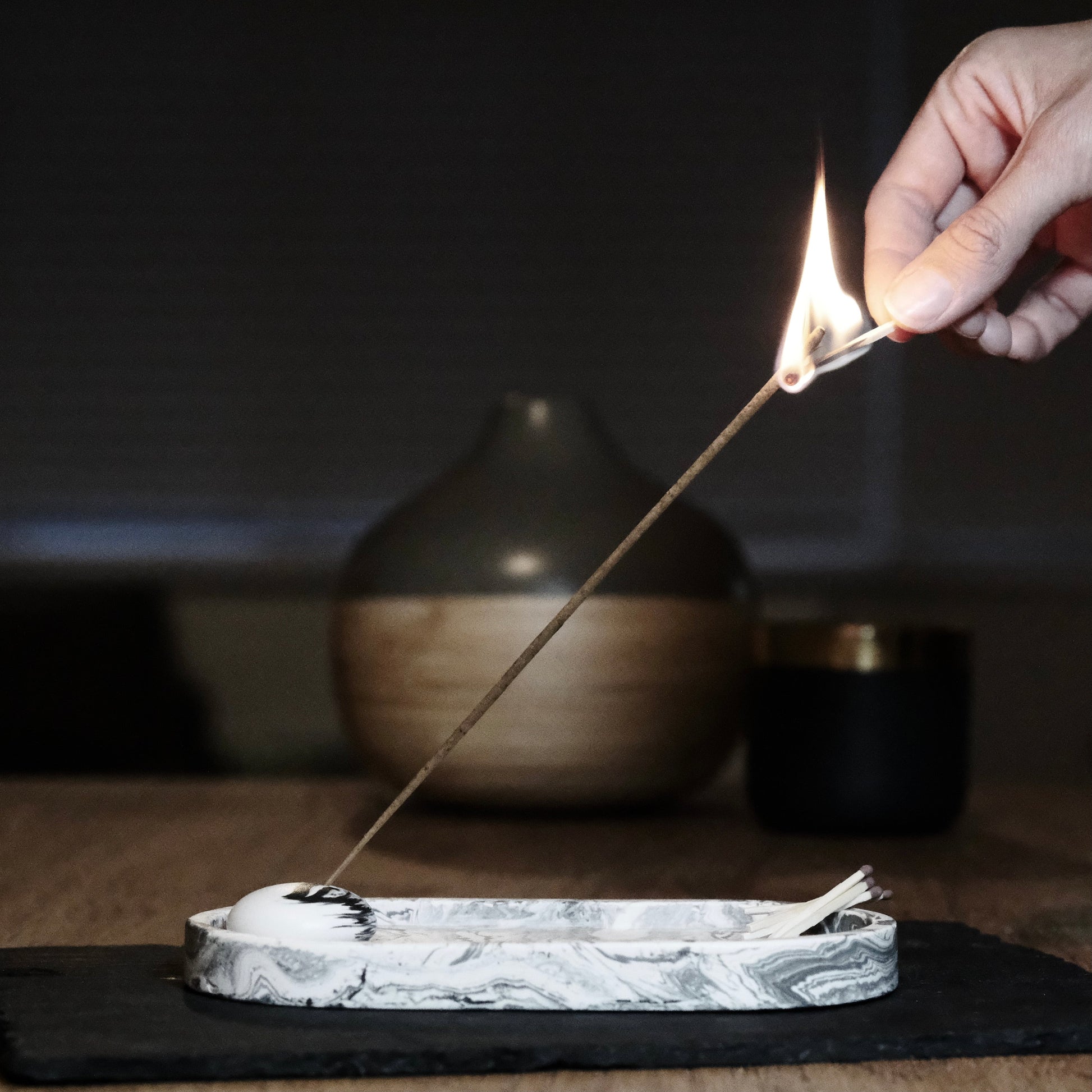 Handmade Lime Basil and Mandarin Incense Sticks