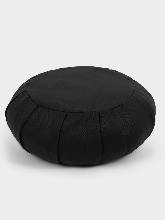 Organic Buckwheat Zafu Round Meditation Cushion
