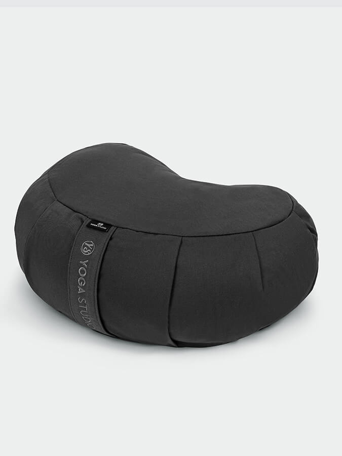 Organic Buckwheat Zafu Crescent Meditation Cushion