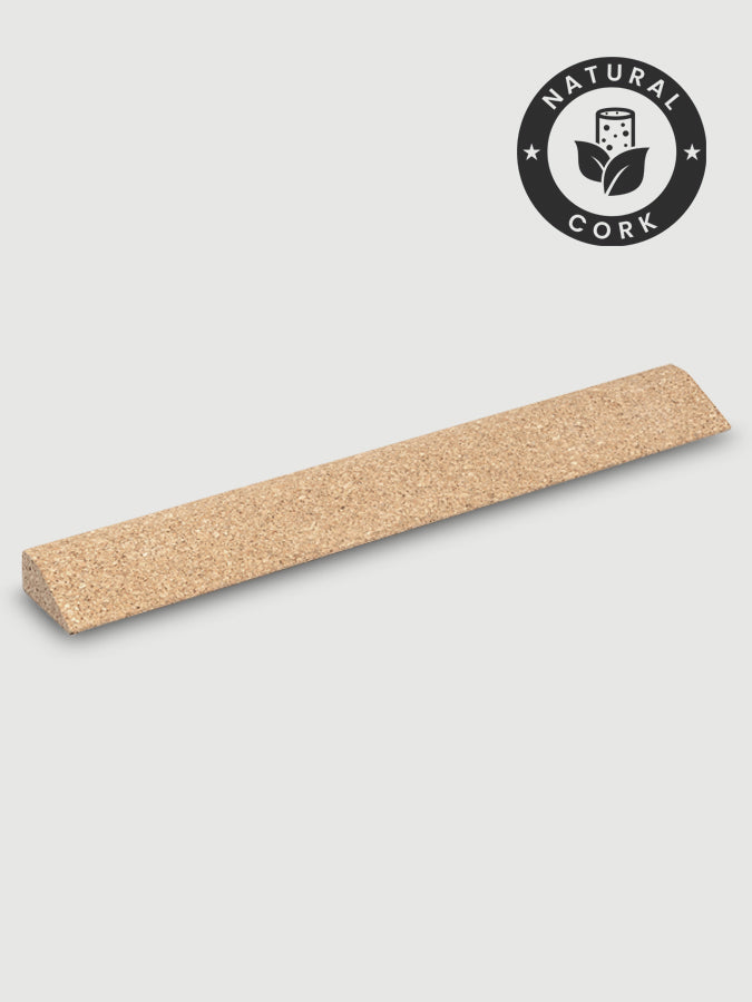 Cork Slanting Yoga Wedge for Support and Stability
