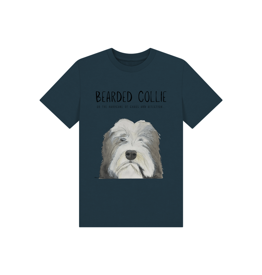 Tiny Hairicane Bearded Collie Child's T-Shirt