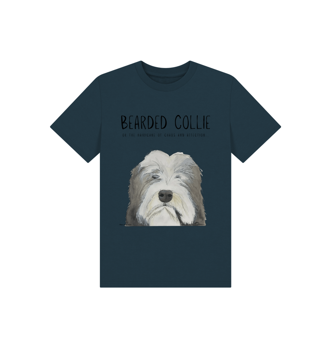Tiny Hairicane Bearded Collie Child's T-Shirt