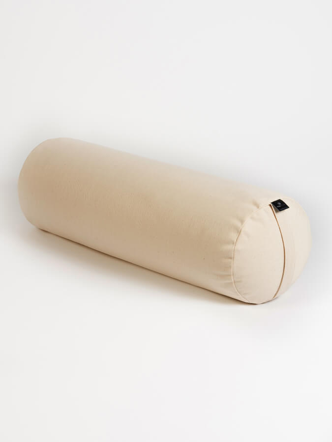 Organic Cotton Buckwheat Lotus Meditation Bolster Cushion