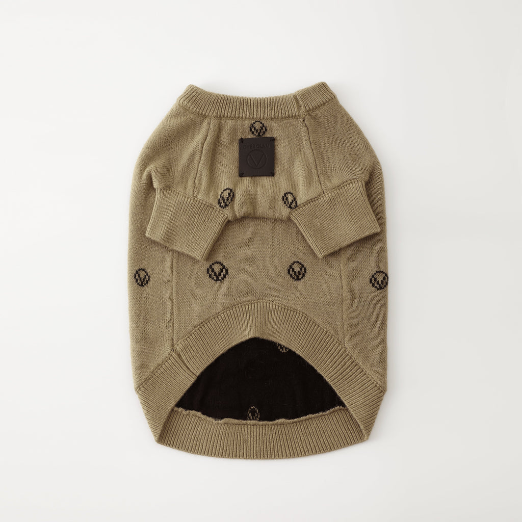 Overglam Icon Jumper in Khaki