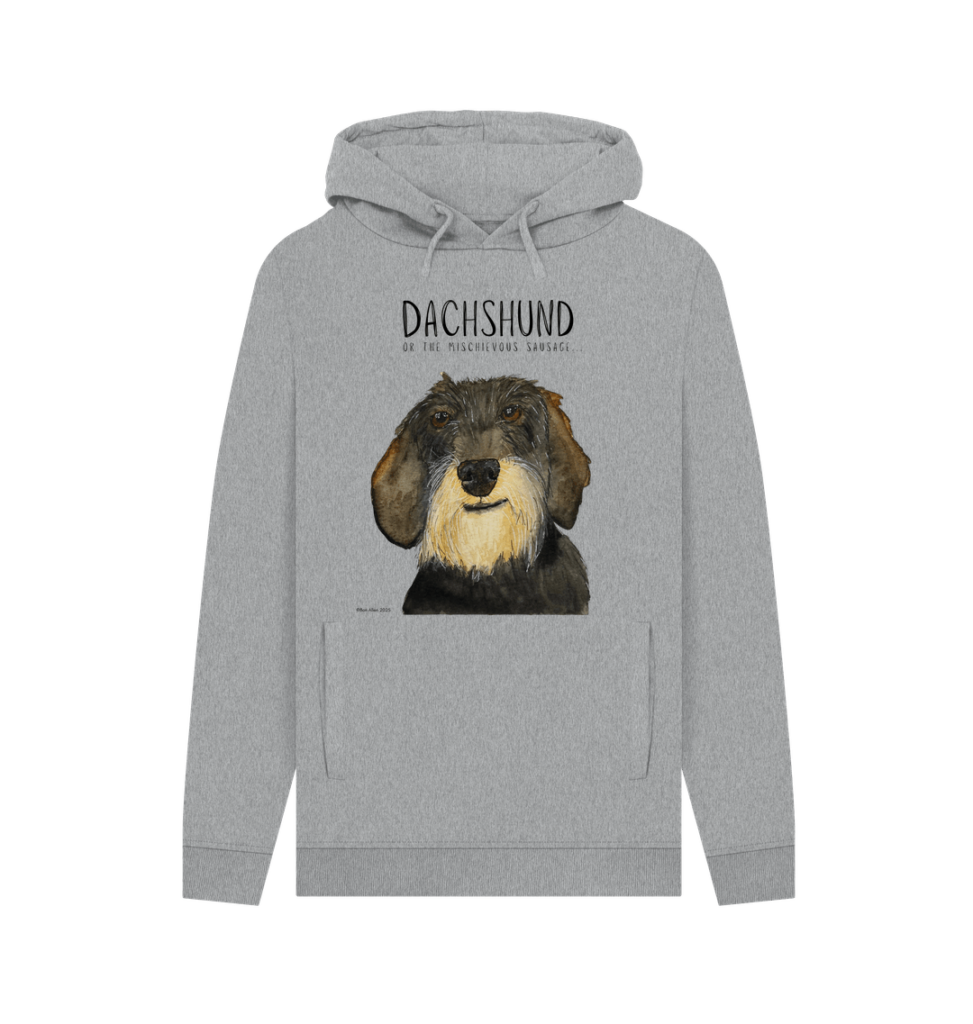 Wire Haired Dachshund Hoodie Small Legs Big Attitude