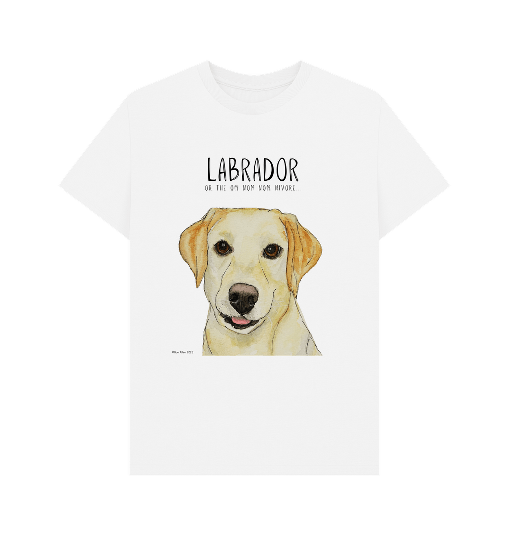 Yellow Labrador Snack Goals Men's Tee