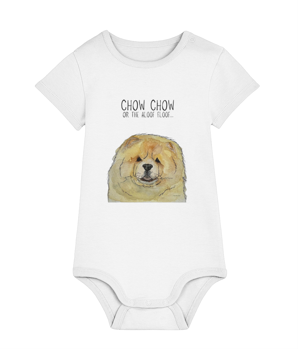 Fawn Chow Chow Baby Bodysuit