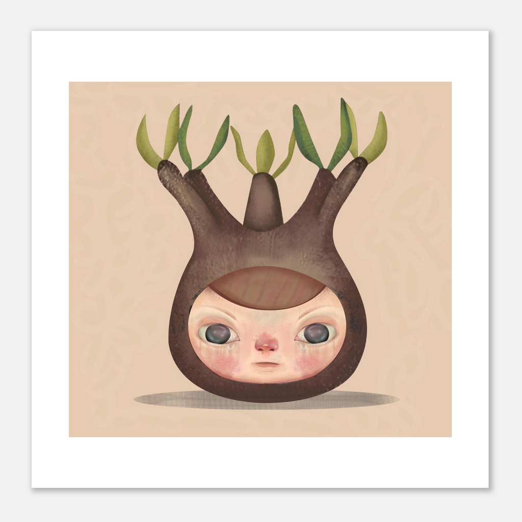 The Stolen Ninety Year Old Head Art Print