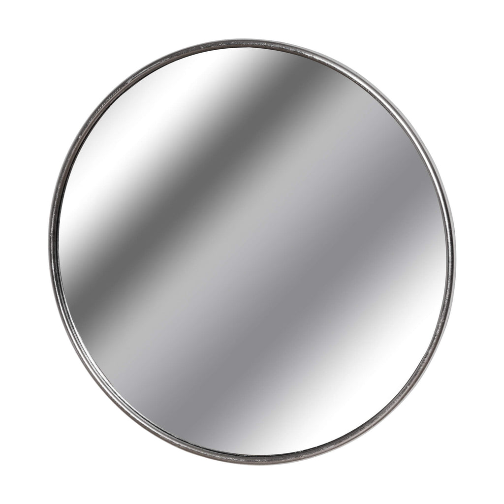 Oversized 125cm silver foil wall mirror with circular design, perfect for glamorous home decor  

*(123 characters)*  
- **Keywords included:** oversized, silver foil, wall mirror, circular, home decor  
- **Clear description:** Describes size, material, shape, and purpose  
- **SEO & accessibility optimized:** Concise, avoids redundancy, focuses on visual details by sostter at brixbailey.com