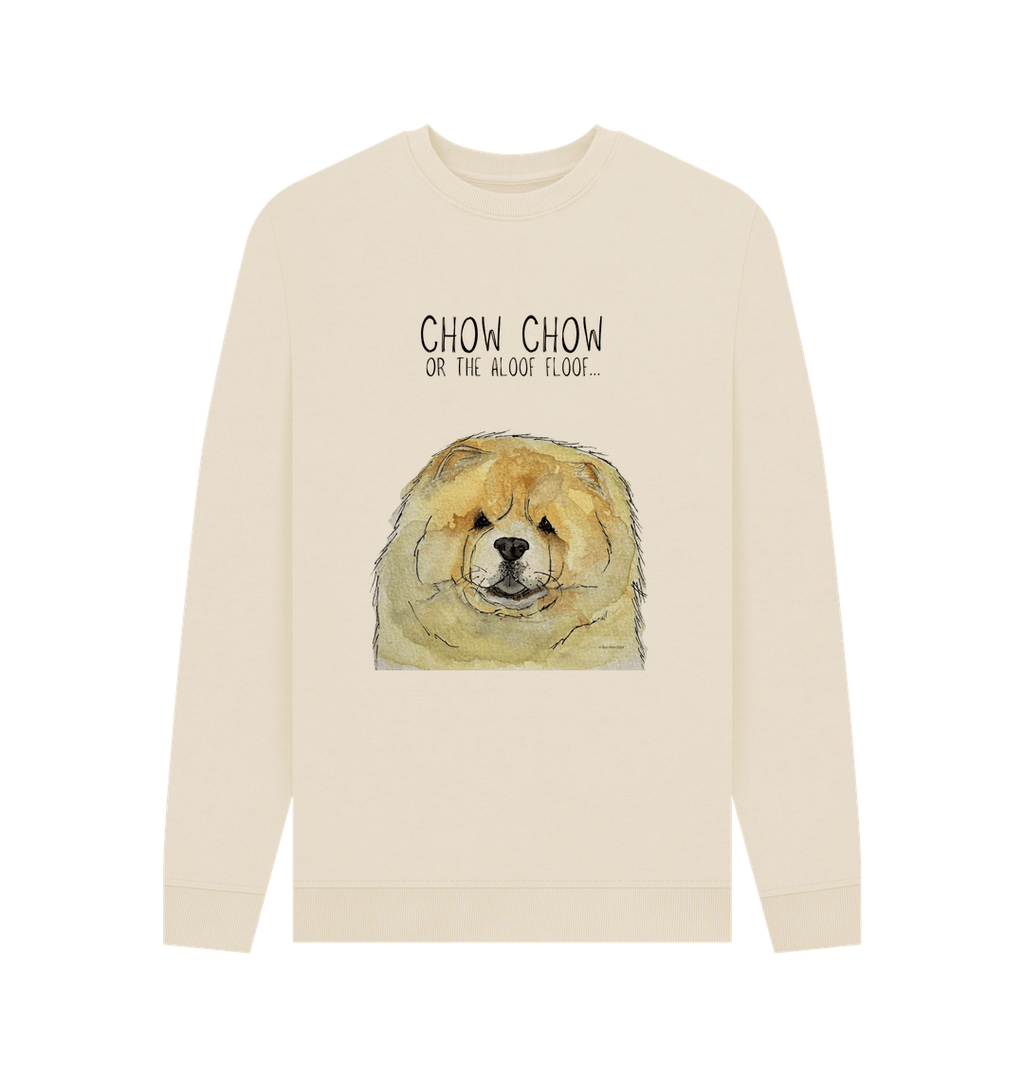 Fawn Chow Chow Aloof Floof Men's Crewneck Sweatshirt