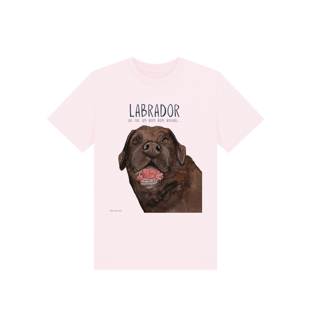 Chocolate Labrador Snack Patrol Kids T-Shirt