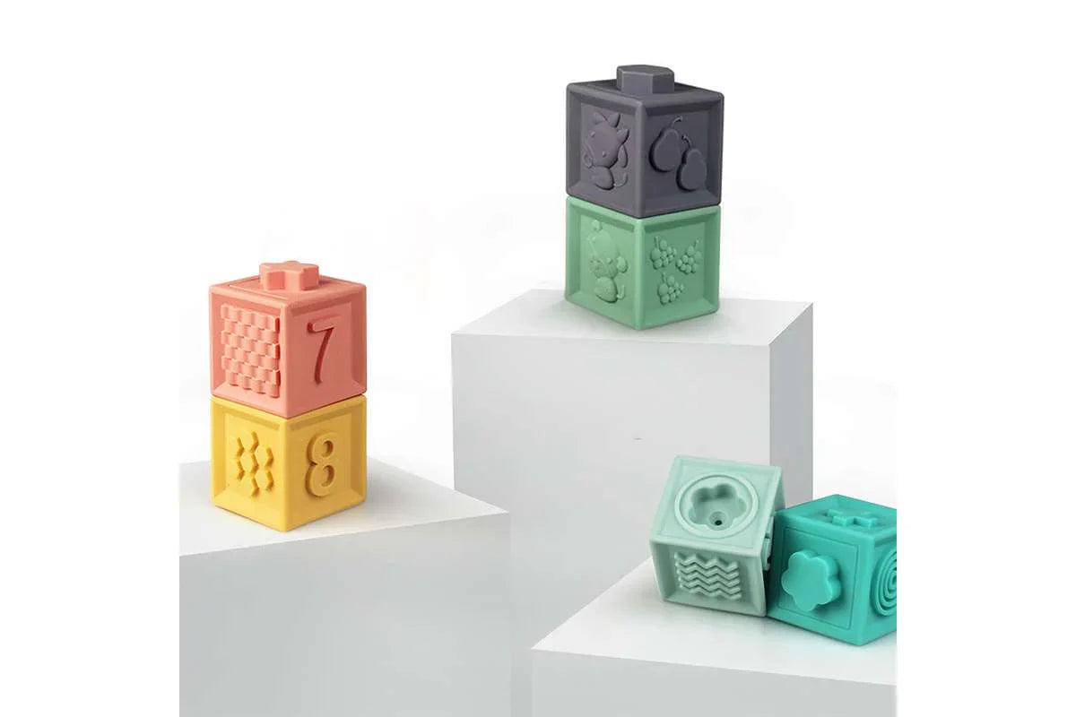 My First Learning Cubes in Pastel