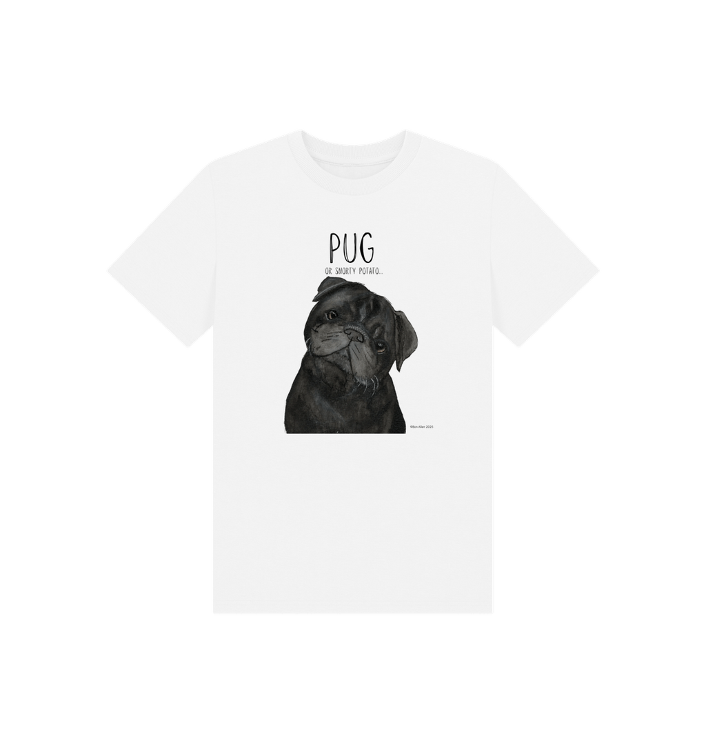 Pug Life Kids Tee Snorts Snoozes and Style