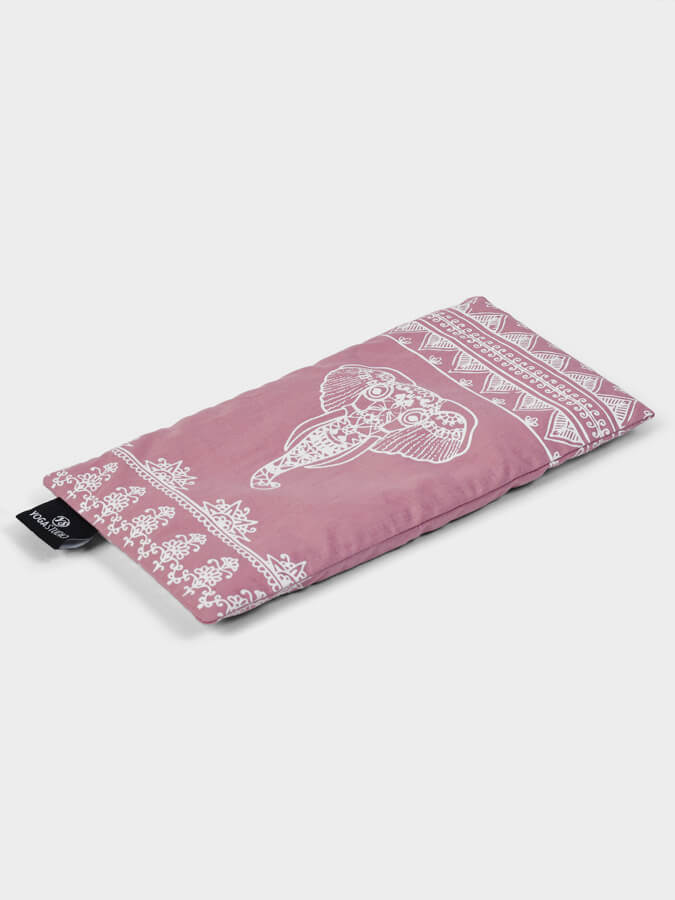 Organic Cotton Lavender Scented Eye Pillow with Linseed Fill