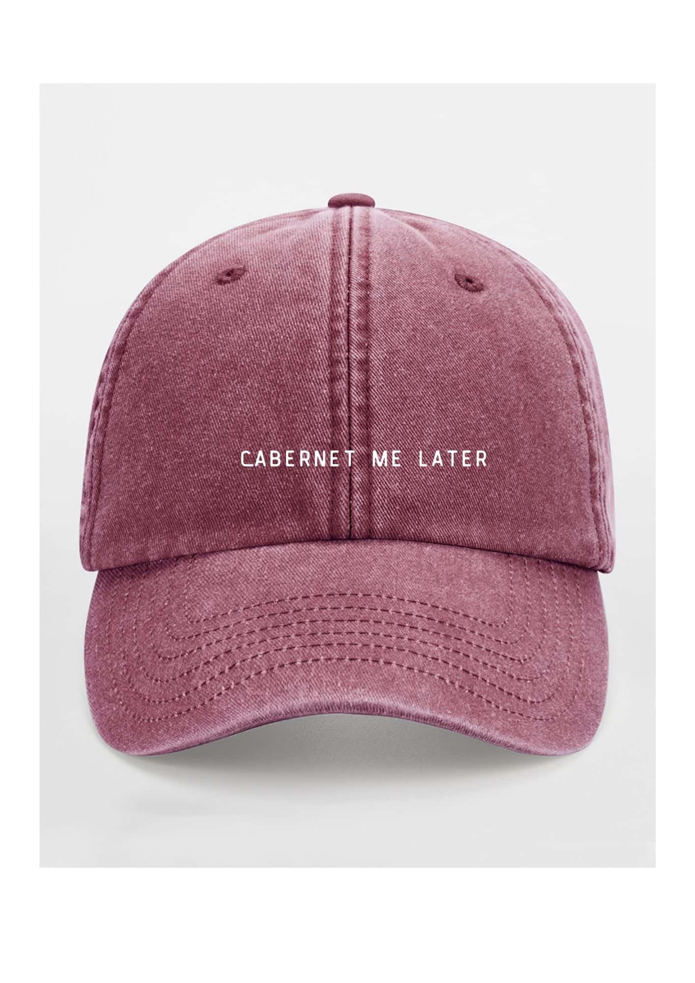 Cabernet Me Later Cap Adult