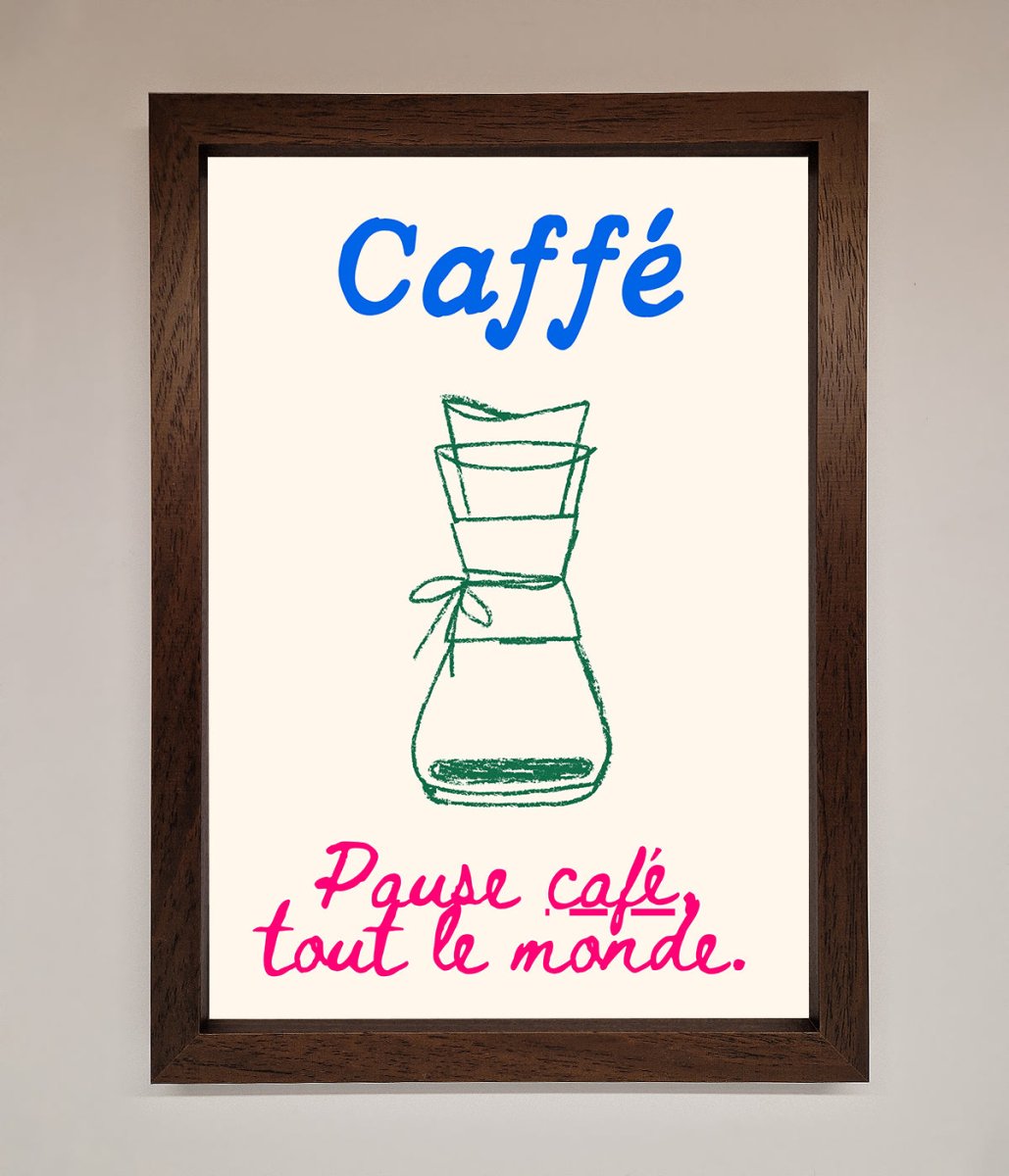 Coffee Art Framed Print