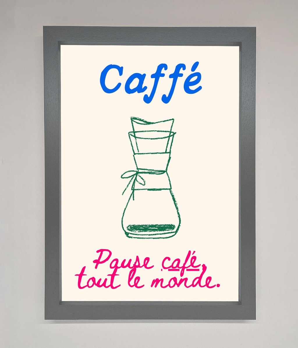 Coffee Art Framed Print