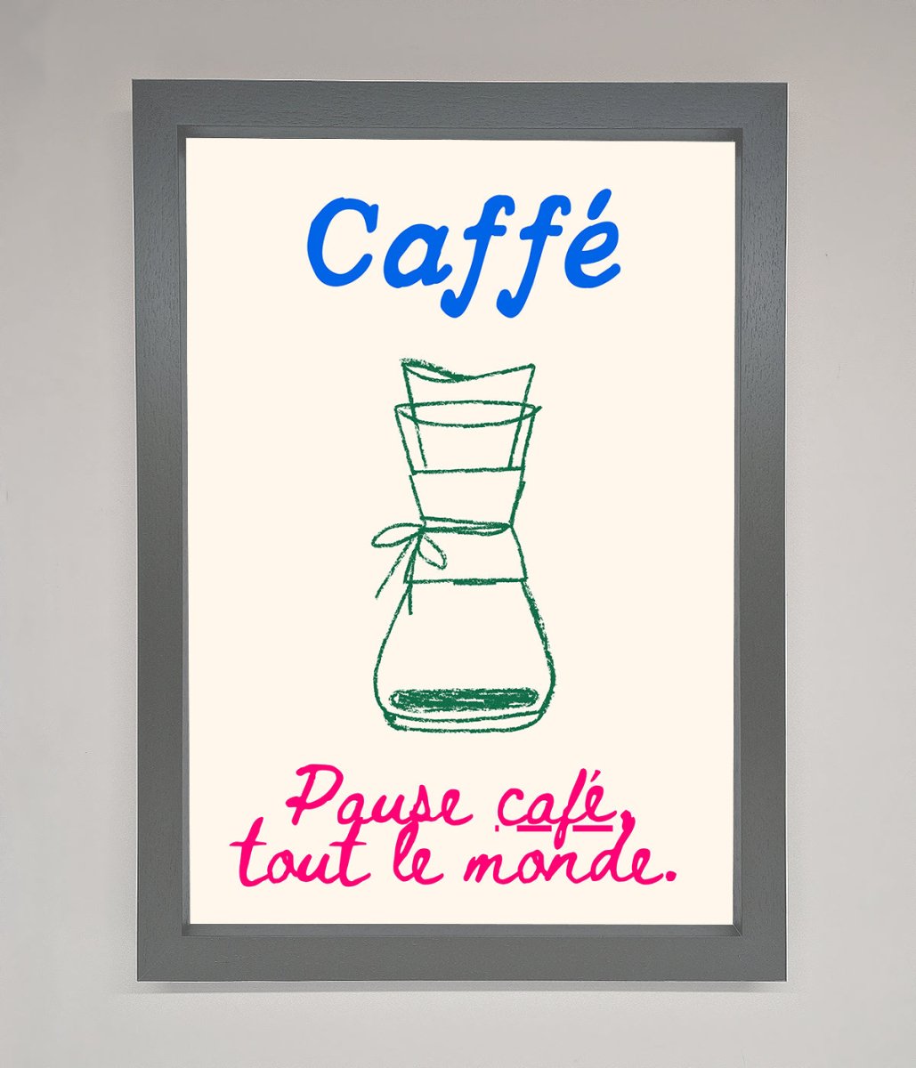 Coffee Art Framed Print