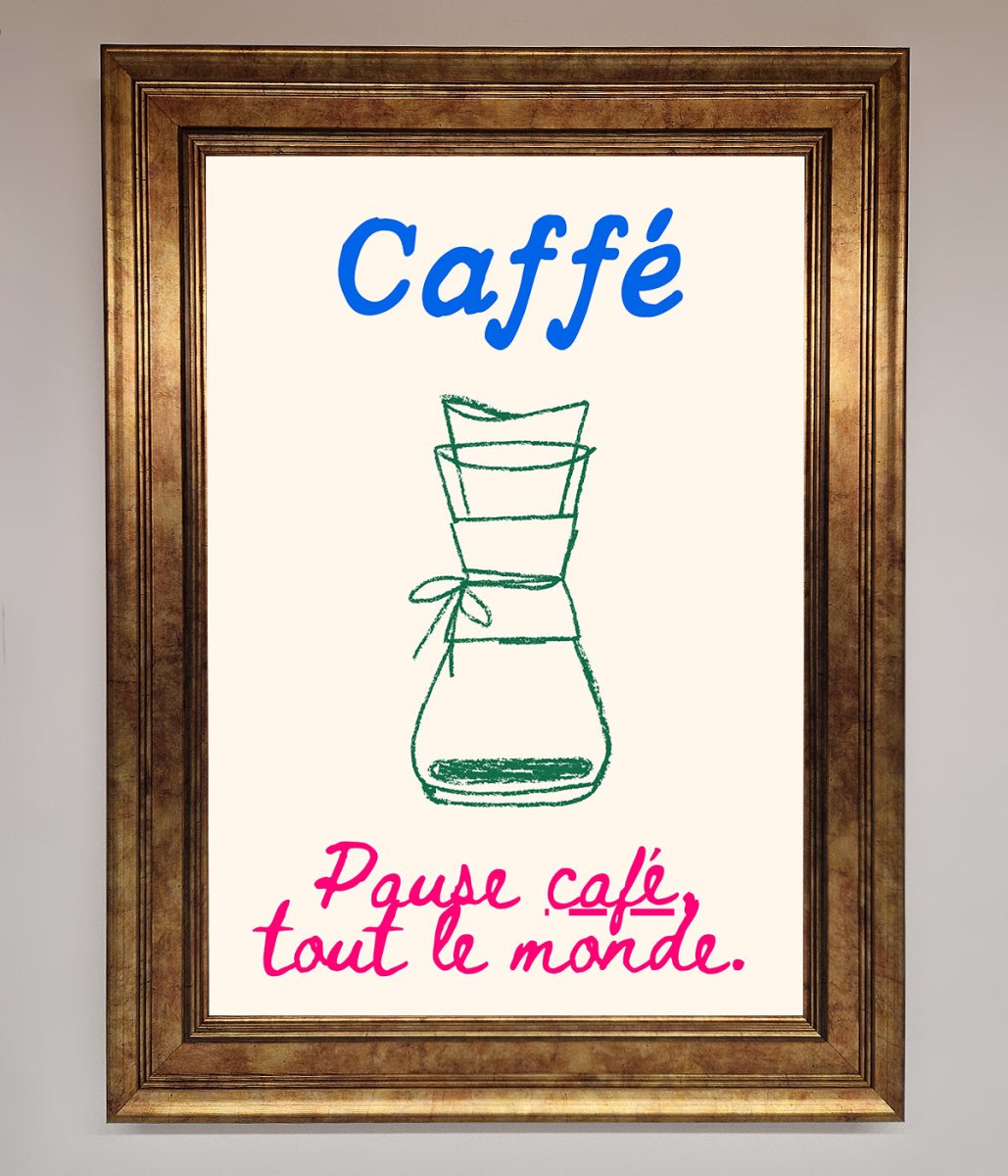 Coffee Art Framed Print