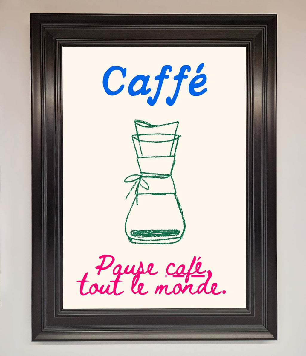 Coffee Art Framed Print