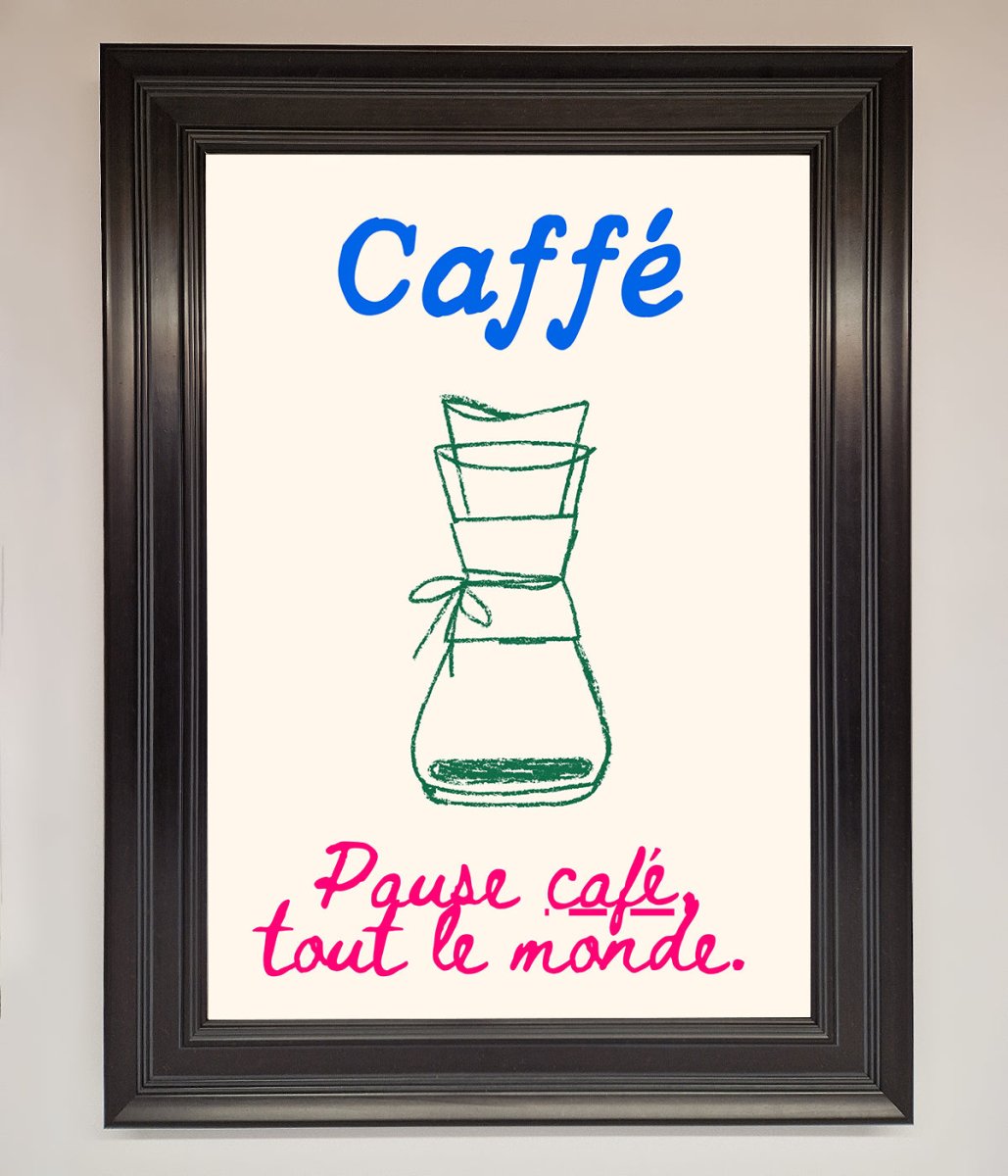 Coffee Art Framed Print