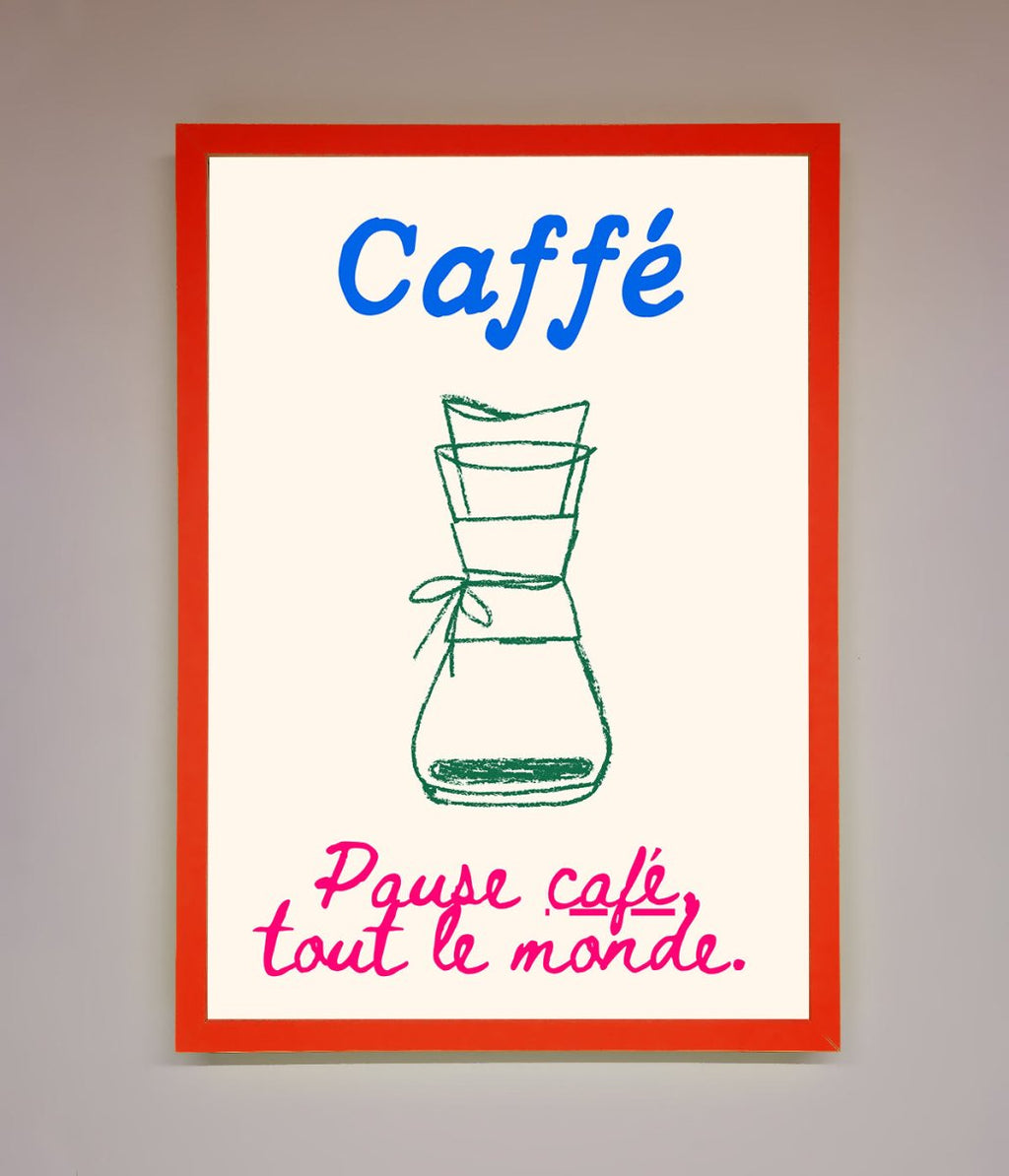 Coffee Art Framed Print