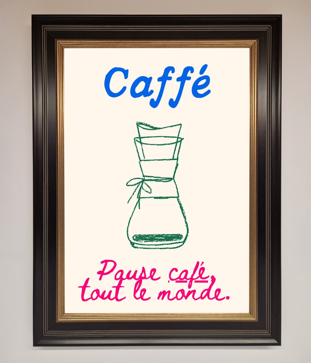 Coffee Art Framed Print
