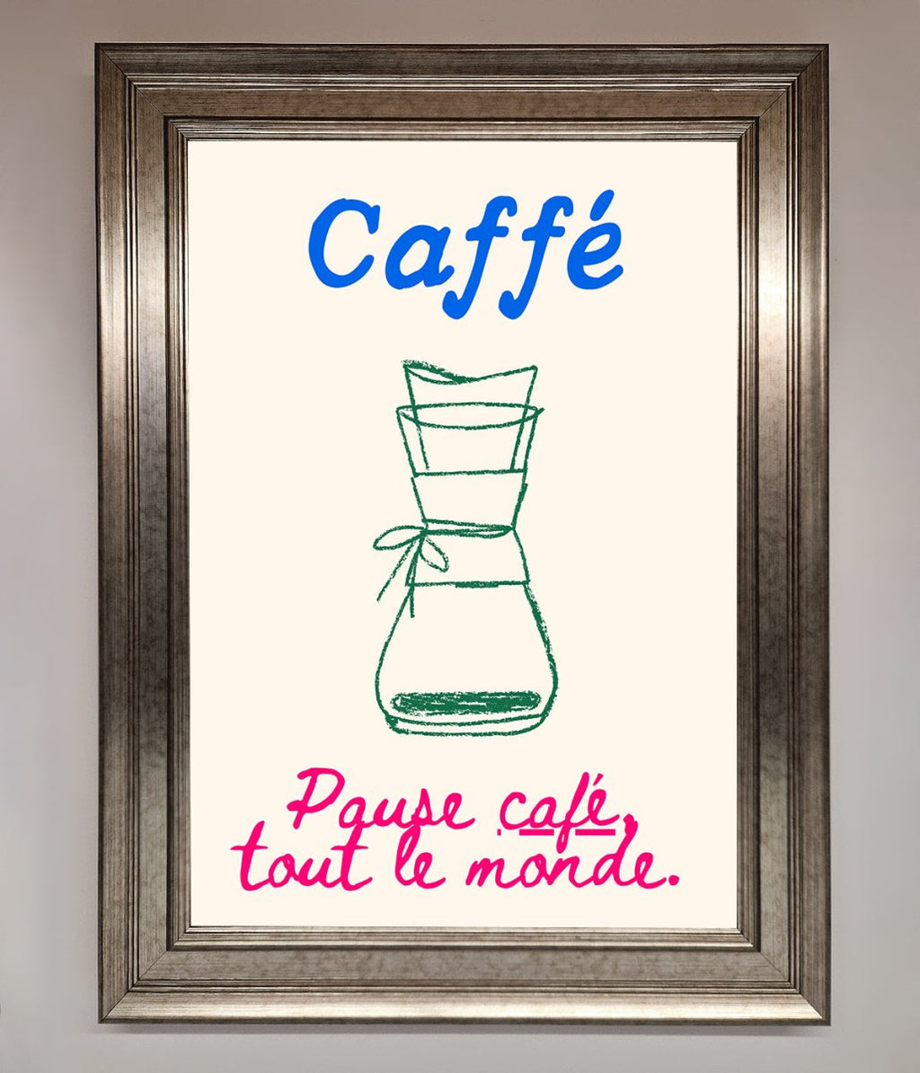 Coffee Art Framed Print