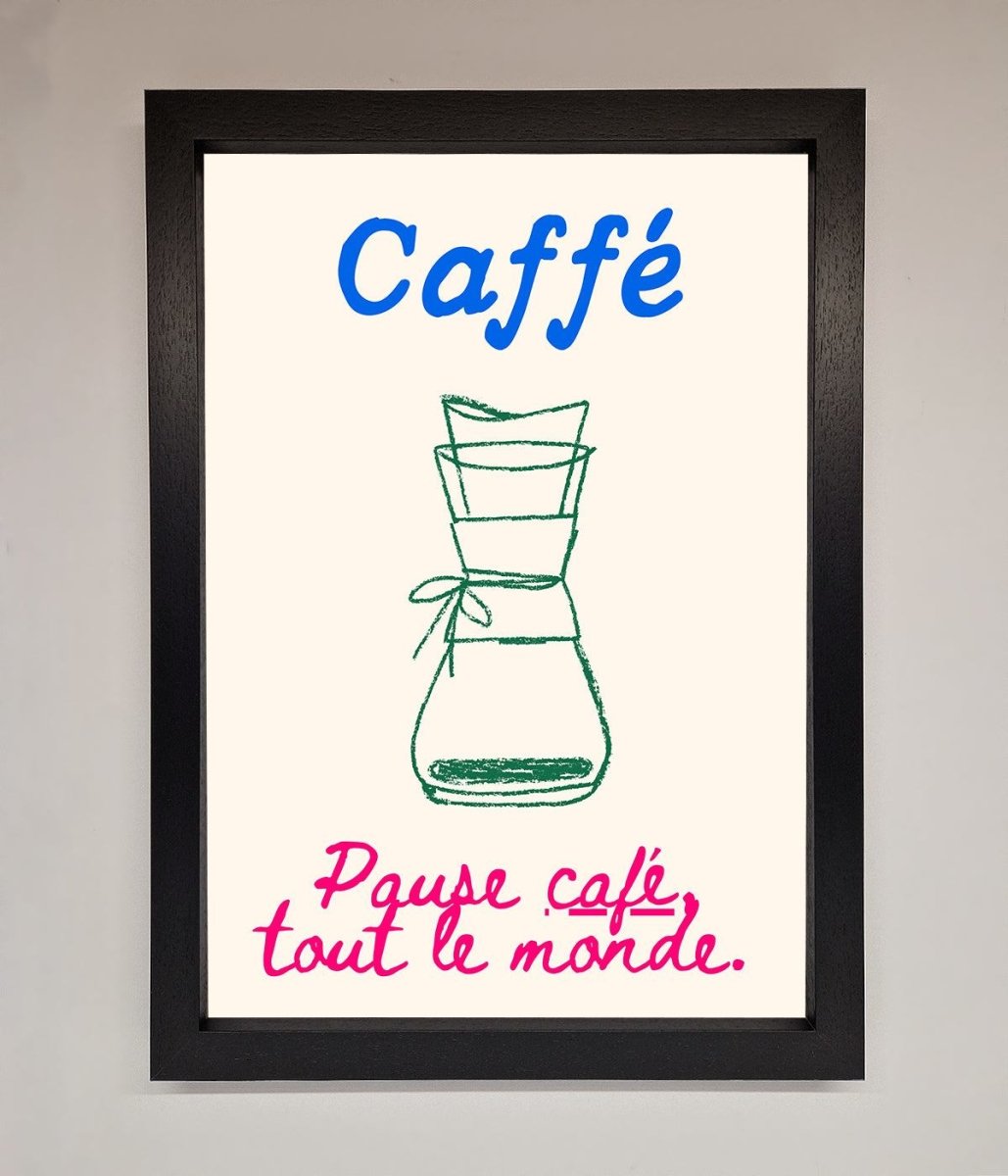 Coffee Art Framed Print
