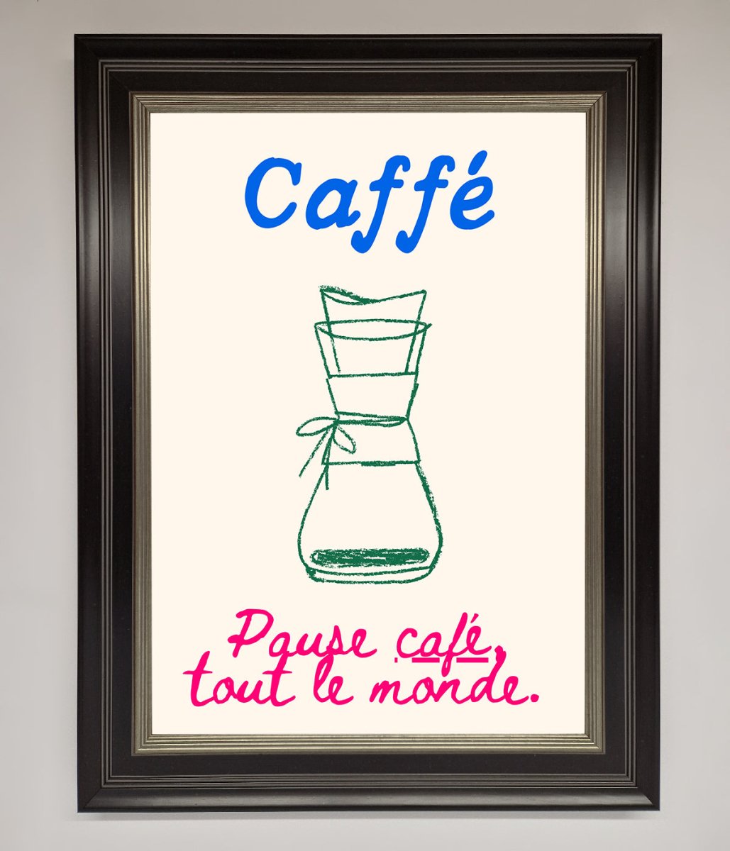 Coffee Art Framed Print
