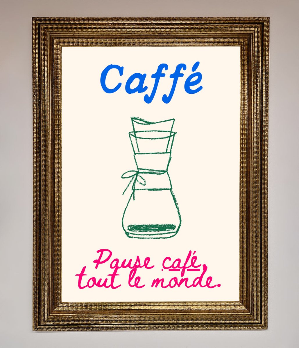 Coffee Art Framed Print