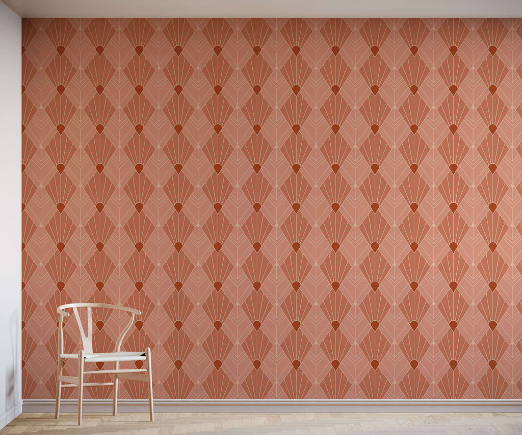 Cameron Art Deco Wallpaper