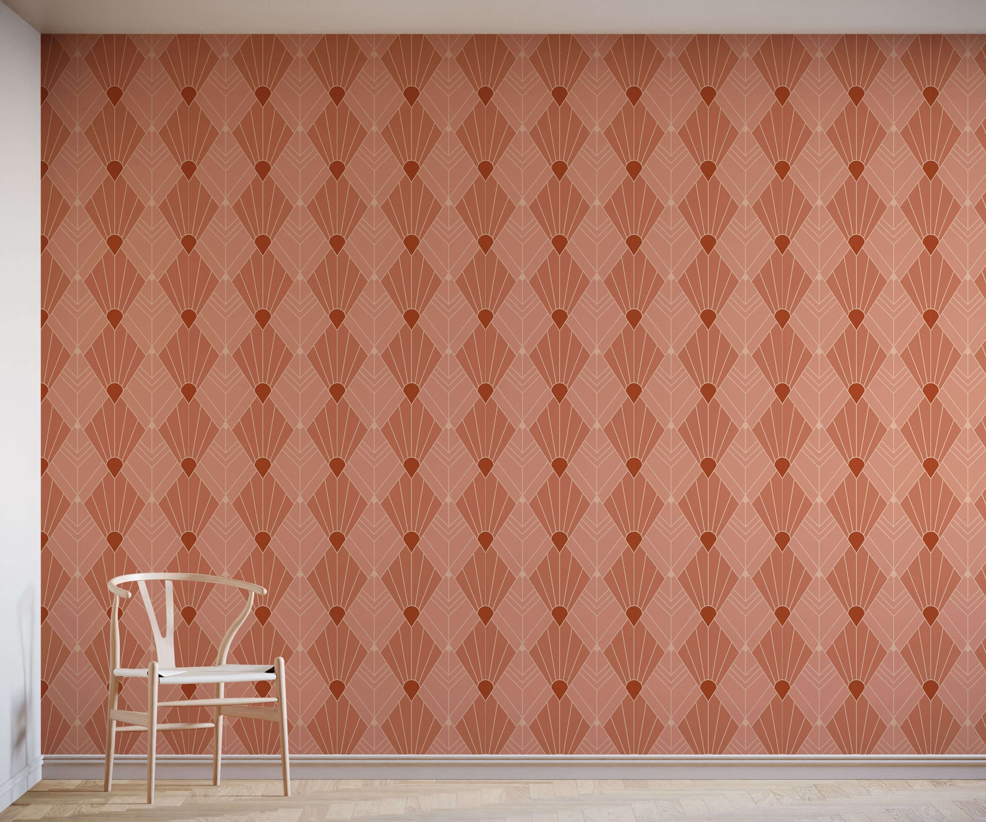 Cameron Art Deco Wallpaper