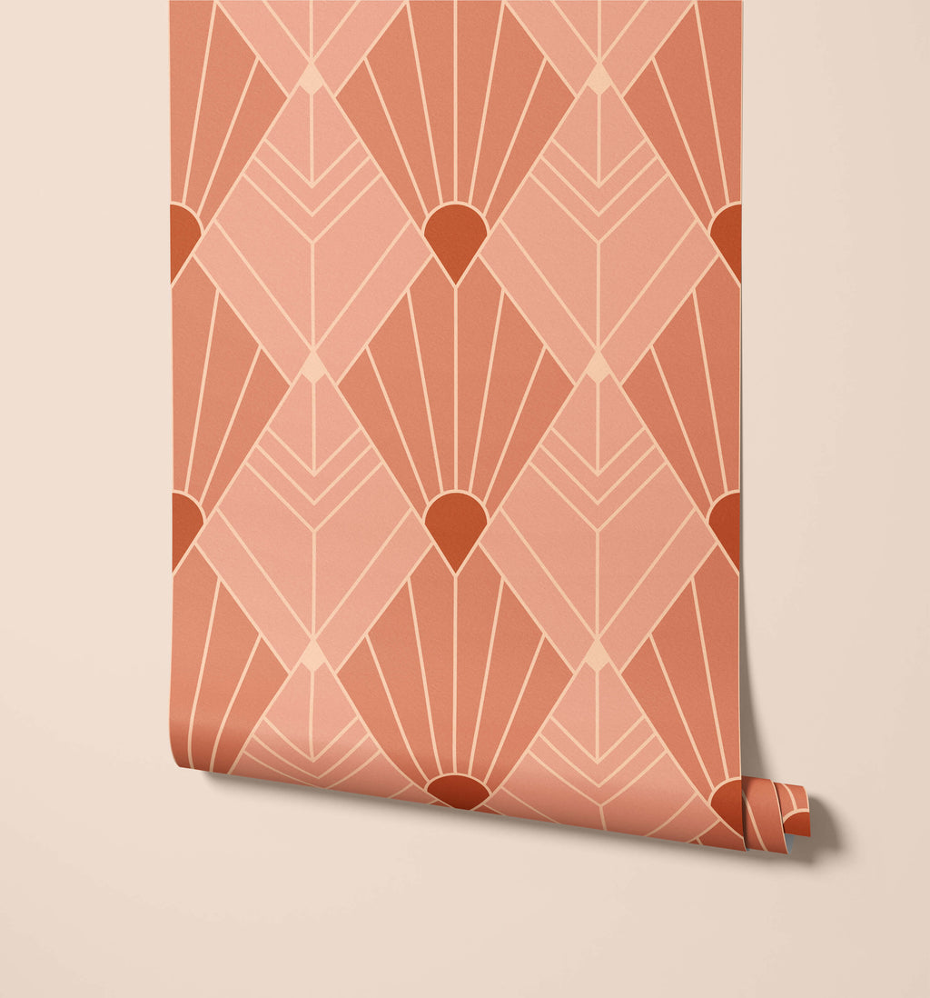 Cameron Art Deco Wallpaper