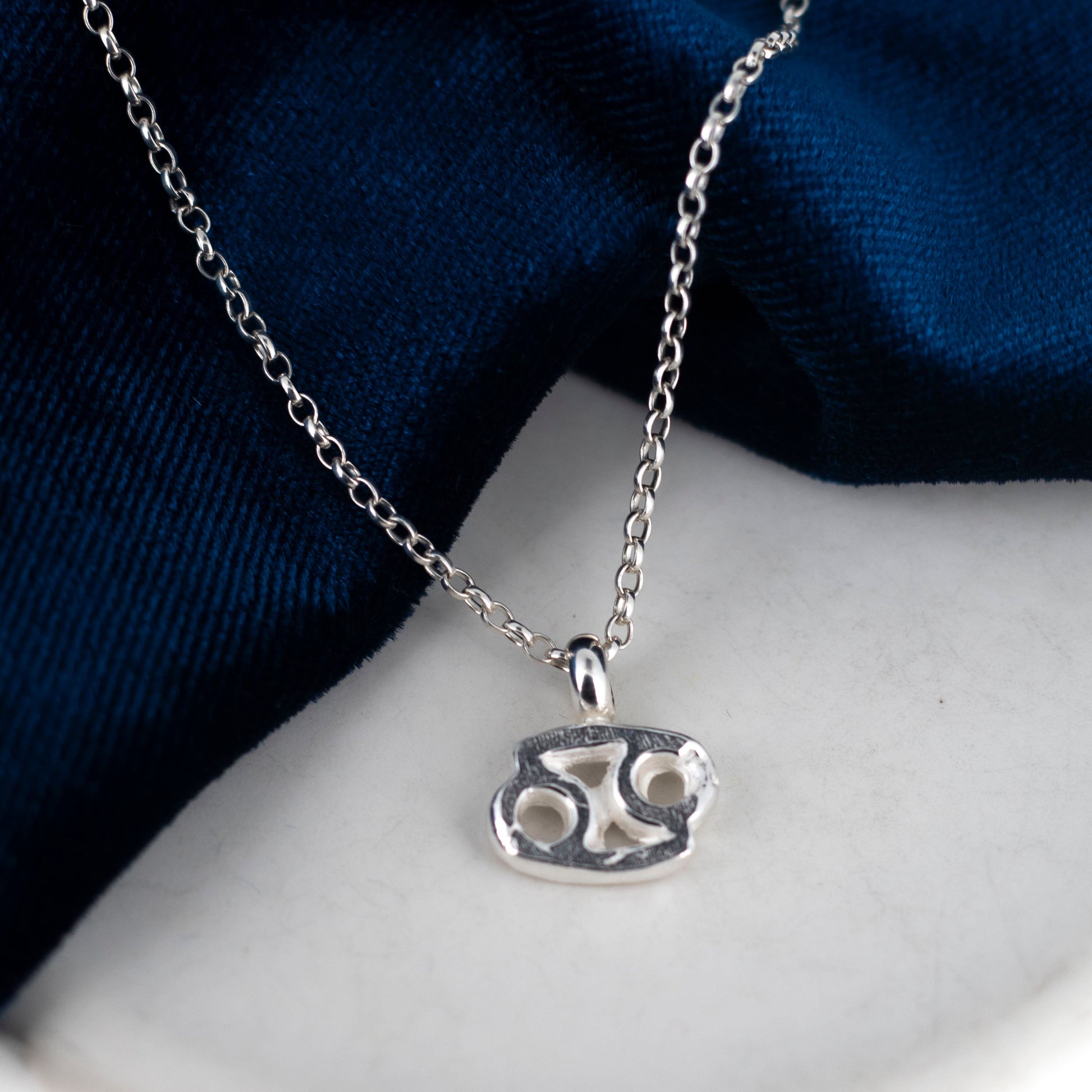 Silver Zodiac Pendant Necklace