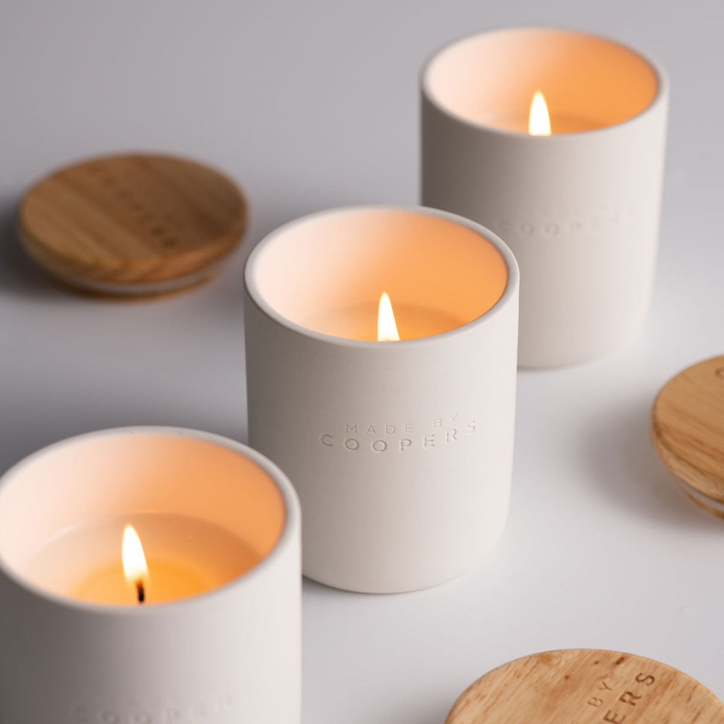 Natural Sleep Scented Candle with Lavender and Frankincense