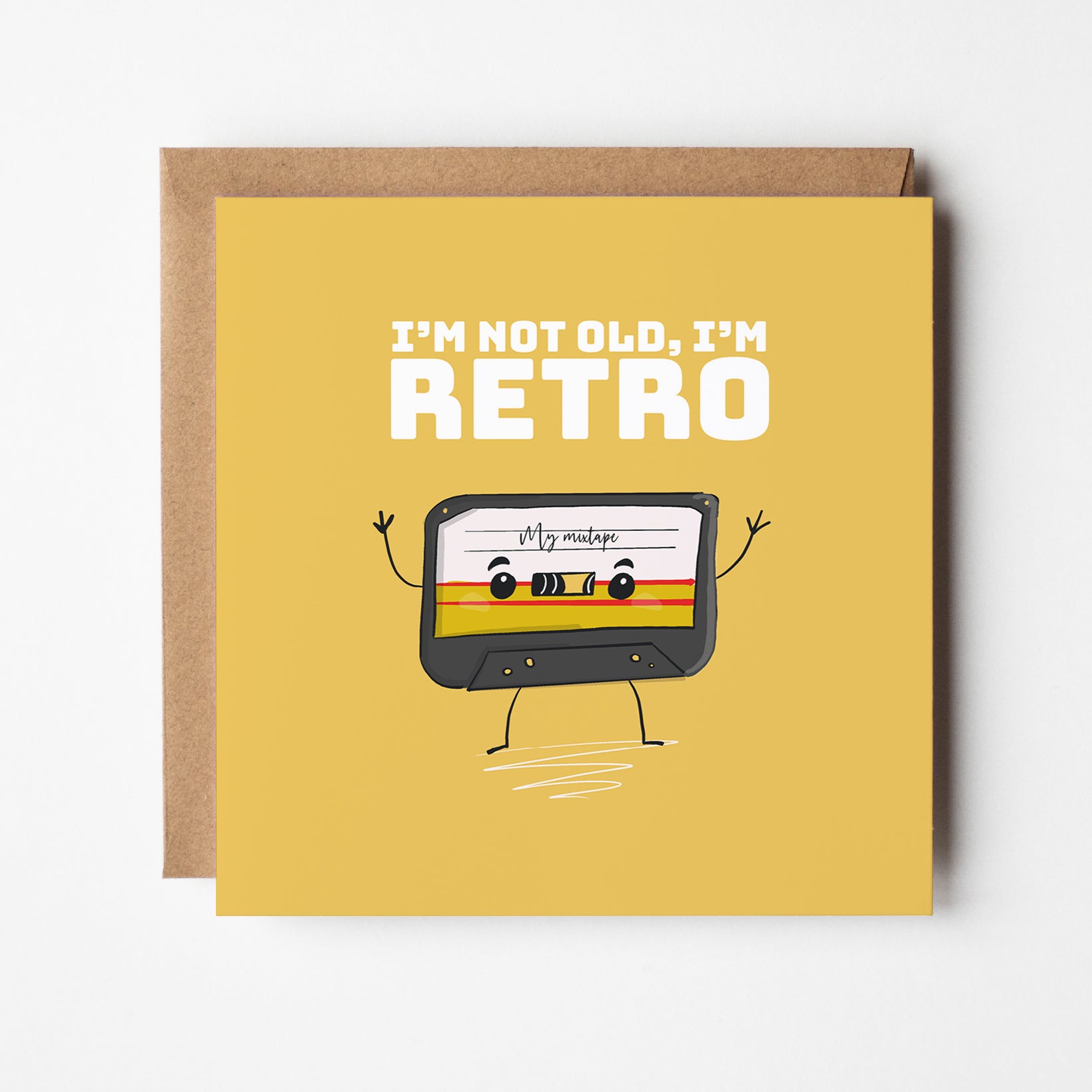 I'm Not Old I'm Retro Birthday Card