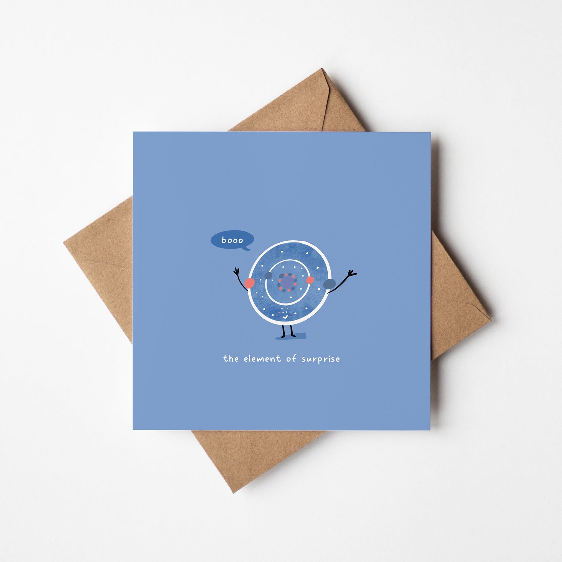 Element of Surprise Greeting Card