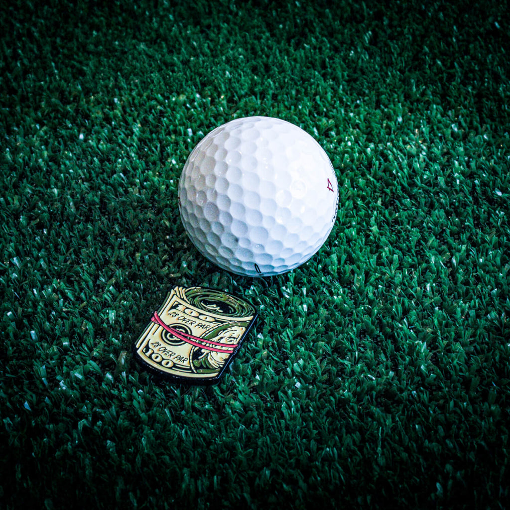Cash Stack Golf Ball Marker