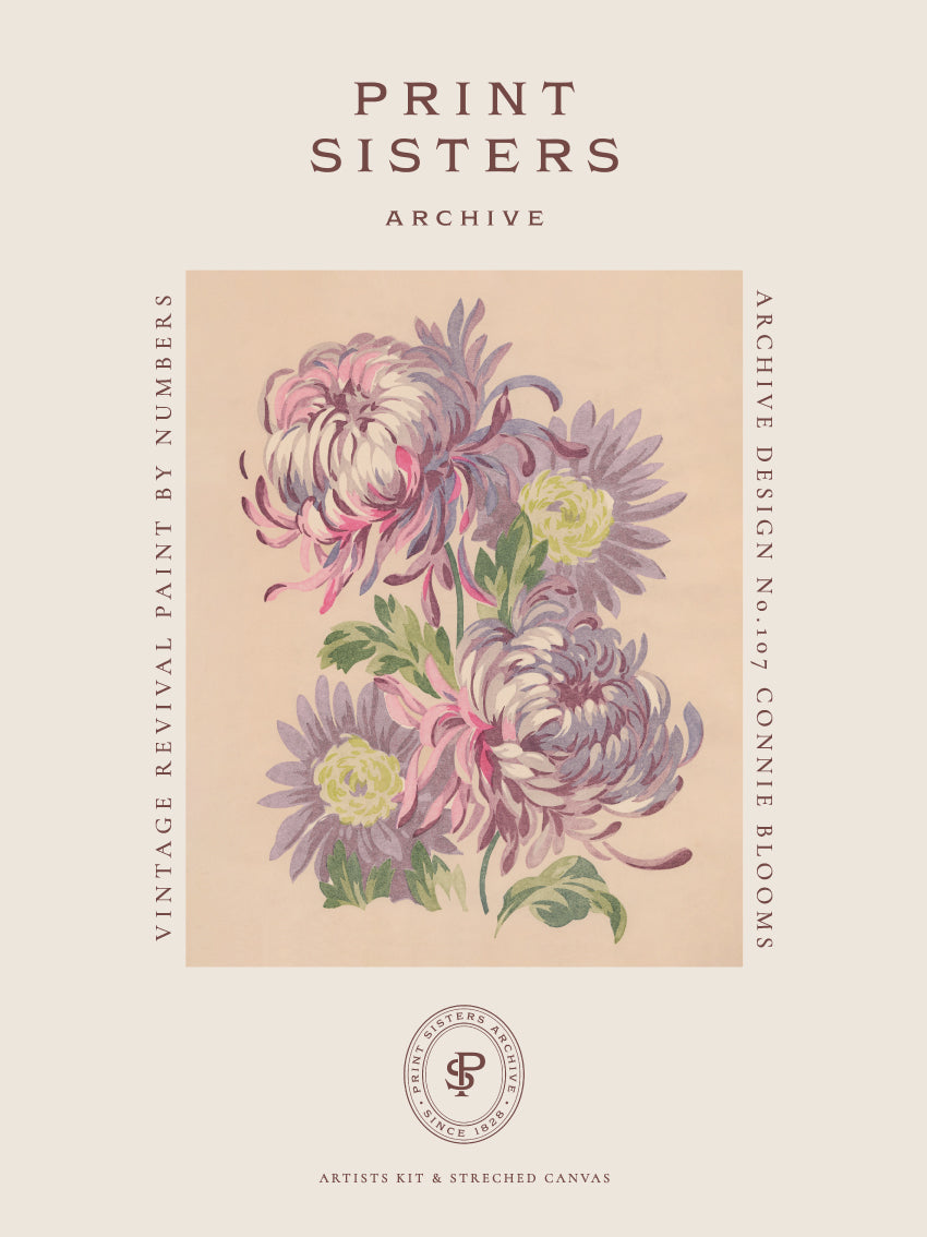 Paint By Numbers Kit Connie Blooms 40x50cm