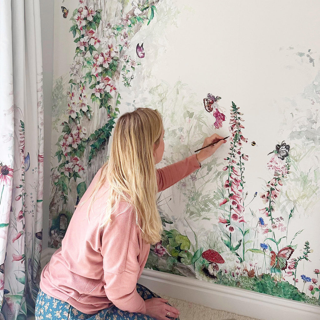 Fairy Forest Mural Wallpaper for Children