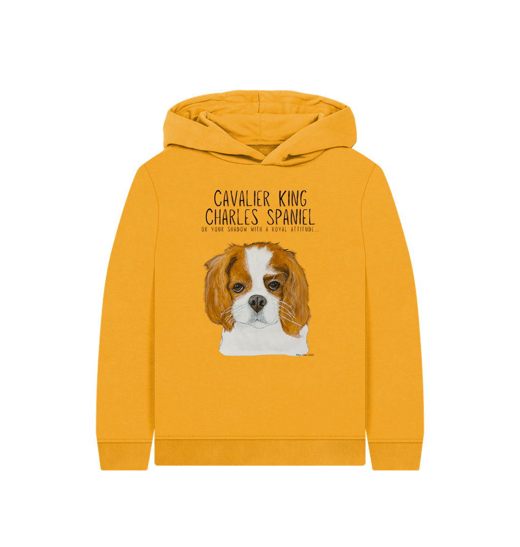 Cavalier King Charles Spaniel Organic Cotton Kids Hoodie