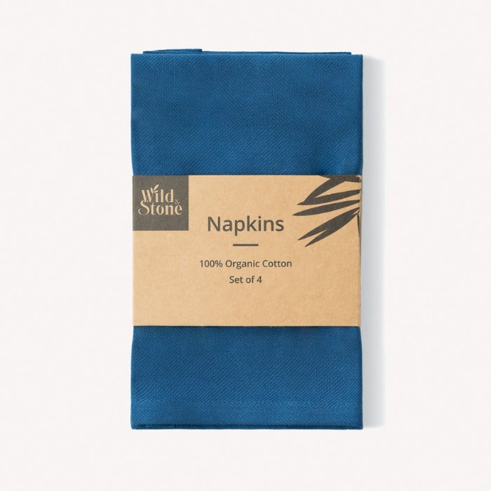 Organic Cotton Napkins Set of 4