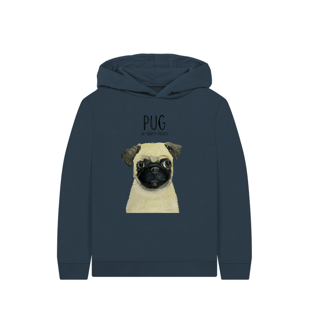 Pug Cozy Kids Hoodie